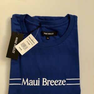 Maui Breeze Tee Shirt Short Sleeve Blue