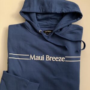Maui Breeze Hooded Sweatshirt Blue